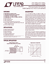 DataSheet LTC1098L pdf